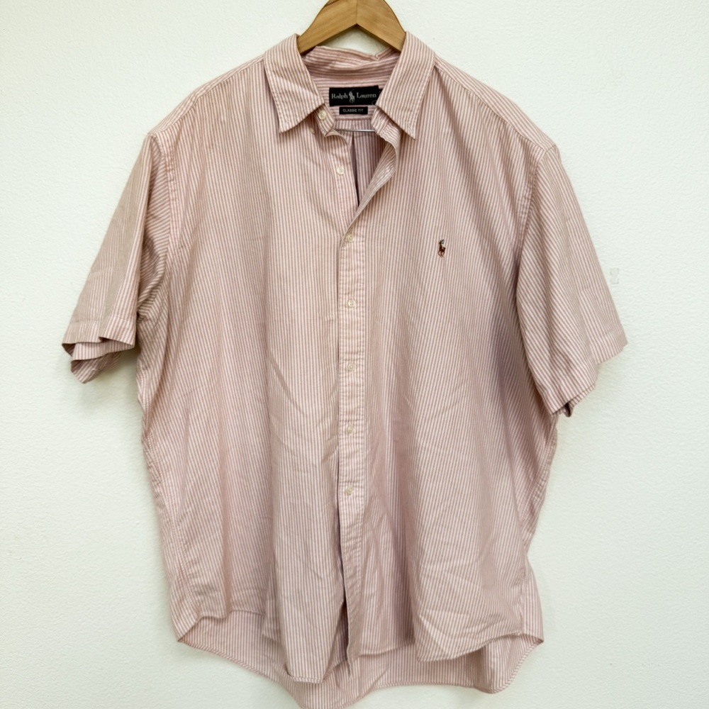 Ralph Lauren XXL Striped Classic Fit Button Down Shirt